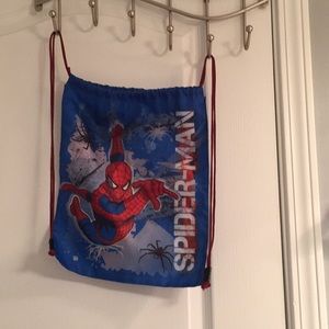 SPIDER-MAN STRING BAG GREAT CONDITION
